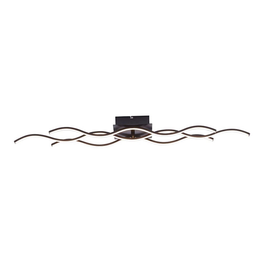 Leuchten Direkt 15166-18 - LED Surface-mounted chandelier WAWE LED/28W/230V black