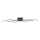 Leuchten Direkt 15166-18 - LED Surface-mounted chandelier WAWE LED/28W/230V black