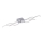 Leuchten Direkt 15166-55 - LED Surface-mounted chandelier WAWE LED/28W/230V matte chrome