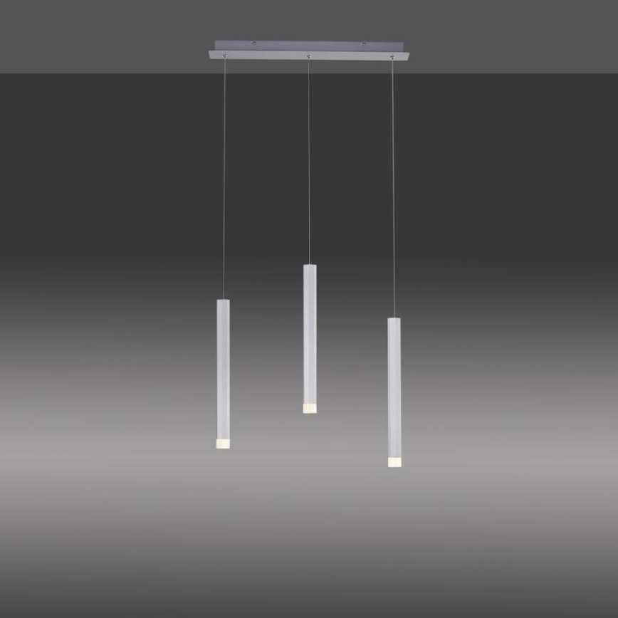 Leuchten Direkt 15203-95 - LED Chandelier on a string BRUNO 3xLED/4,8W/230V white