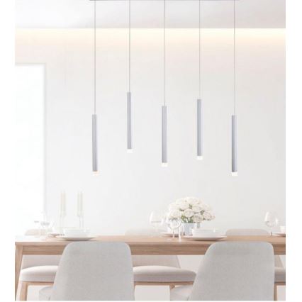 Leuchten Direkt 15205-95 - LED Chandelier on a string BRUNO 5xLED/4,8W/230V