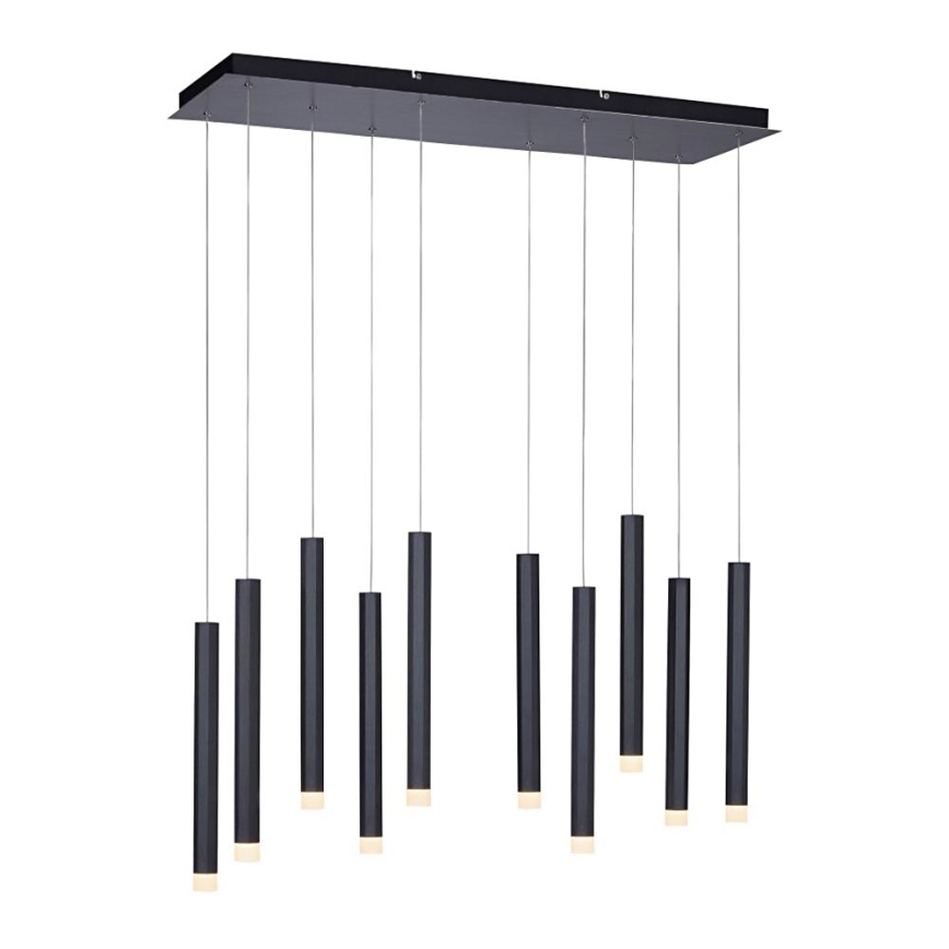 Leuchten Direkt 15206-18 - LED Chandelier on a string 10xLED/4,8W/230V black