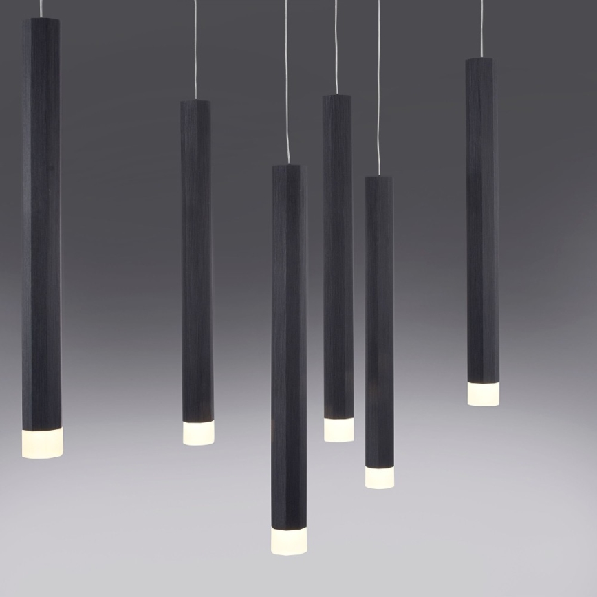 Leuchten Direkt 15206-18 - LED Chandelier on a string 10xLED/4,8W/230V black