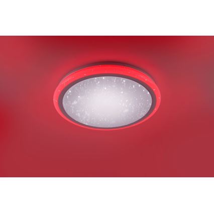 Leuchten Direkt 15220-16 - LED RGB Dimmable ceiling light LUISA LED/28W/230V + remote control