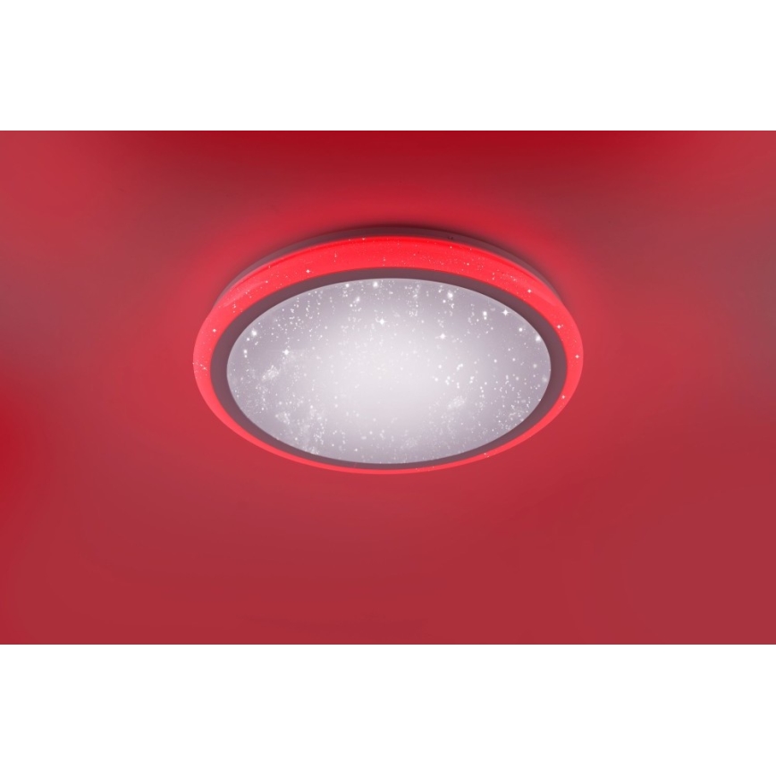 Leuchten Direkt 15220-16 - LED RGB Dimmable ceiling light LUISA LED/28W/230V + remote control