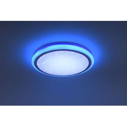 Leuchten Direkt 15220-16 - LED RGB Dimmable ceiling light LUISA LED/28W/230V + remote control