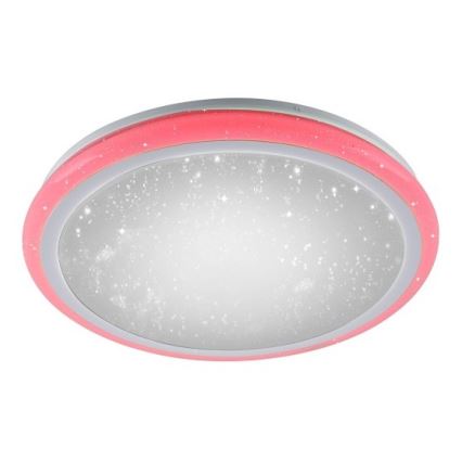 Leuchten Direkt 15220-16 - LED RGB Dimmable ceiling light LUISA LED/28W/230V + remote control