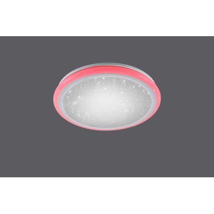 Leuchten Direkt 15220-16 - LED RGB Dimmable ceiling light LUISA LED/28W/230V + remote control