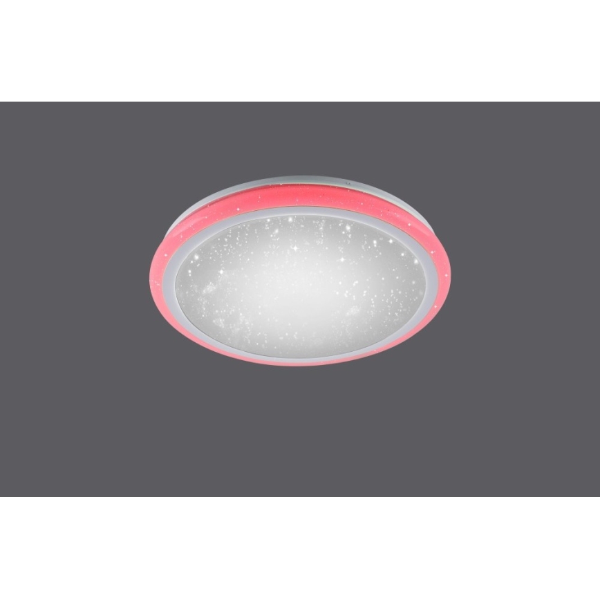 Leuchten Direkt 15220-16 - LED RGB Dimmable ceiling light LUISA LED/28W/230V + remote control