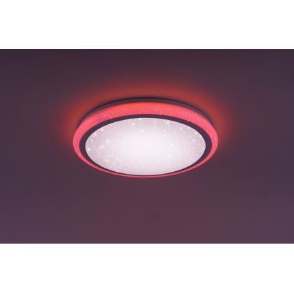 Leuchten Direkt 15220-16 - LED RGB Dimmable ceiling light LUISA LED/28W/230V + remote control