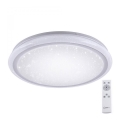 Leuchten Direkt 15230-16 - LED RGB Dimmable ceiling light LUISA LED/42W/230V 3000-6400K + remote control