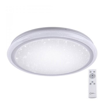 Leuchten Direkt 15230-16 - LED RGB Dimmable ceiling light LUISA LED/42W/230V 3000-6400K + remote control