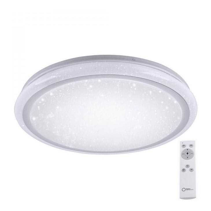 Leuchten Direkt 15230-16 - LED RGB Dimmable ceiling light LUISA LED/42W/230V 3000-6400K + remote control