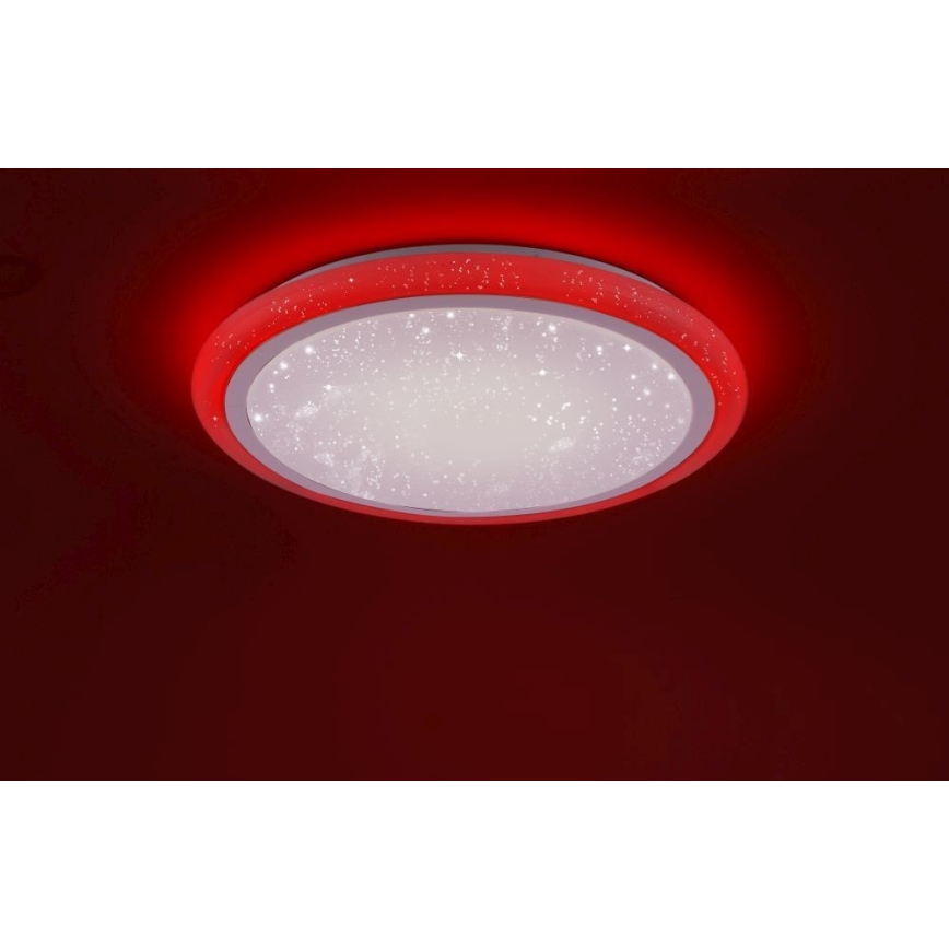 Leuchten Direkt 15230-16 - LED RGB Dimmable ceiling light LUISA LED/42W/230V 3000-6400K + remote control