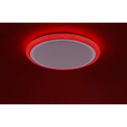 Leuchten Direkt 15230-16 - LED RGB Dimmable ceiling light LUISA LED/42W/230V 3000-6400K + remote control