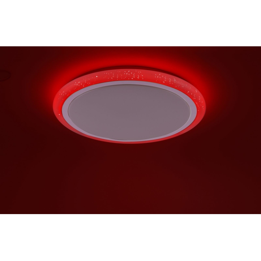 Leuchten Direkt 15230-16 - LED RGB Dimmable ceiling light LUISA LED/42W/230V 3000-6400K + remote control