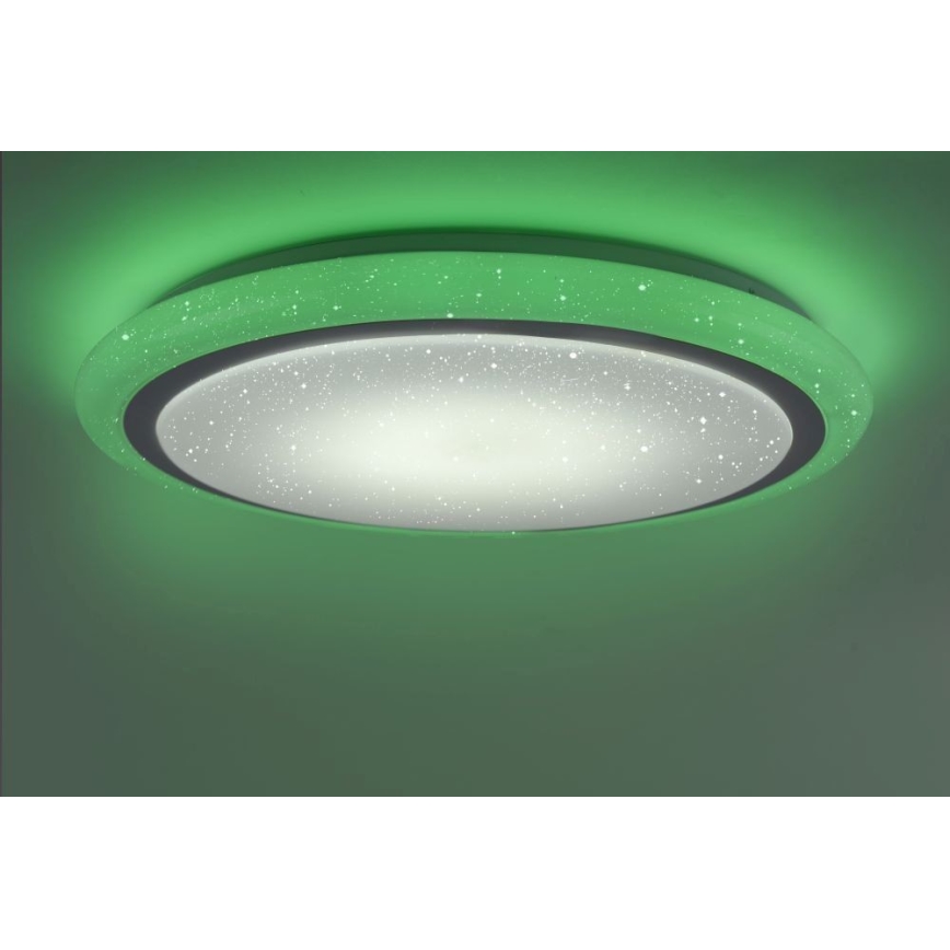 Leuchten Direkt 15230-16 - LED RGB Dimmable ceiling light LUISA LED/42W/230V 3000-6400K + remote control