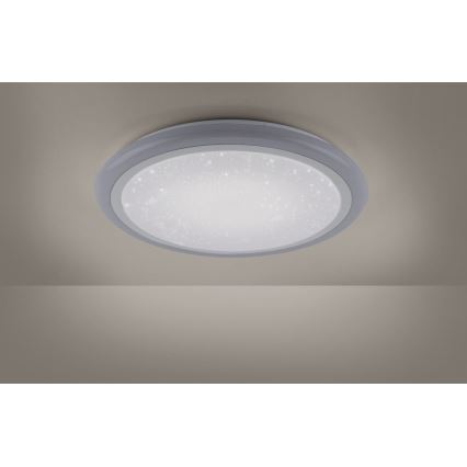 Leuchten Direkt 15230-16 - LED RGB Dimmable ceiling light LUISA LED/42W/230V 3000-6400K + remote control