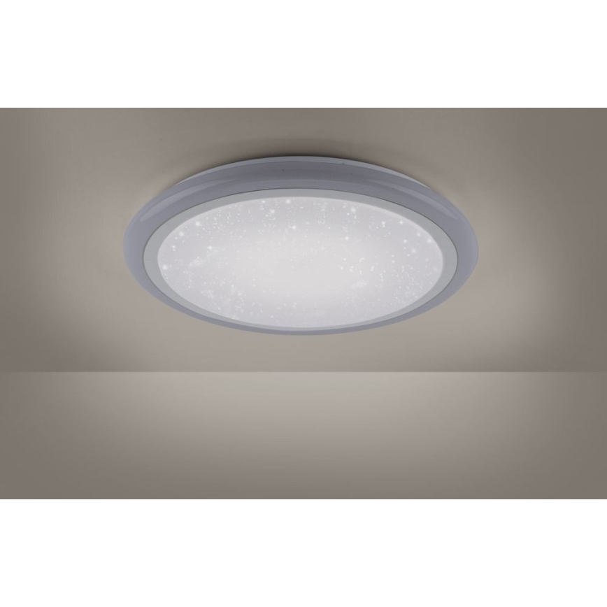 Leuchten Direkt 15230-16 - LED RGB Dimmable ceiling light LUISA LED/42W/230V 3000-6400K + remote control