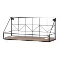 Leuchten Direkt 15277-18 - Shelf with LED lighting BOARD 2xLED/1,75W/230V 45 cm eucalyptus