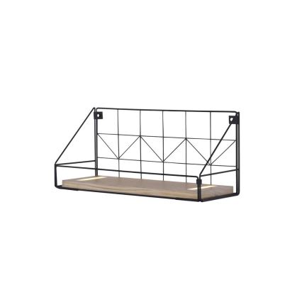 Leuchten Direkt 15277-18 - Shelf with LED lighting BOARD 2xLED/1,75W/230V 45 cm eucalyptus