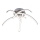 Leuchten Direkt 15340-55 - LED Surface-mounted chandelier VALERIE 5xLED/3,7W/230V