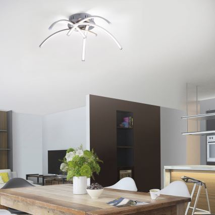 Leuchten Direkt 15340-55 - LED Surface-mounted chandelier VALERIE 5xLED/3,7W/230V