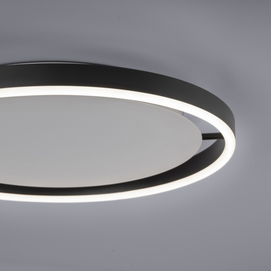 Leuchten Direkt 15391-13 - LED Dimmable ceiling light RITUS LED/20W/230V black