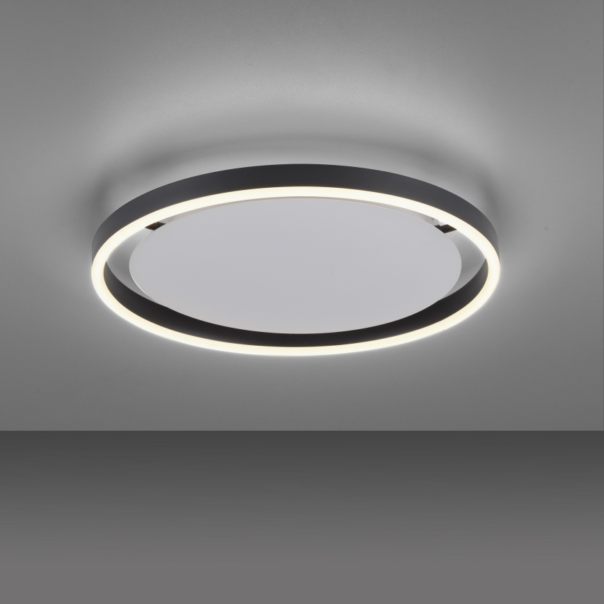 Leuchten Direkt 15391-13 - LED Dimmable ceiling light RITUS LED/20W/230V black
