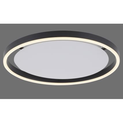 Leuchten Direkt 15391-13 - LED Dimmable ceiling light RITUS LED/20W/230V black