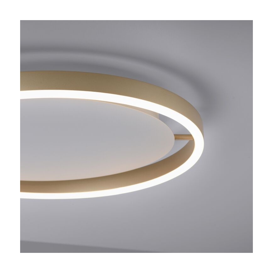 Leuchten Direkt 15391-60 - LED Dimmable ceiling light RITUS LED/20W/230V brass
