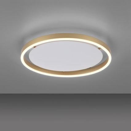 Leuchten Direkt 15391-60 - LED Dimmable ceiling light RITUS LED/20W/230V brass