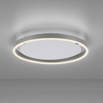 Leuchten Direkt 15391-95 - LED Dimmable ceiling light RITUS LED/20W/230V matte chrome
