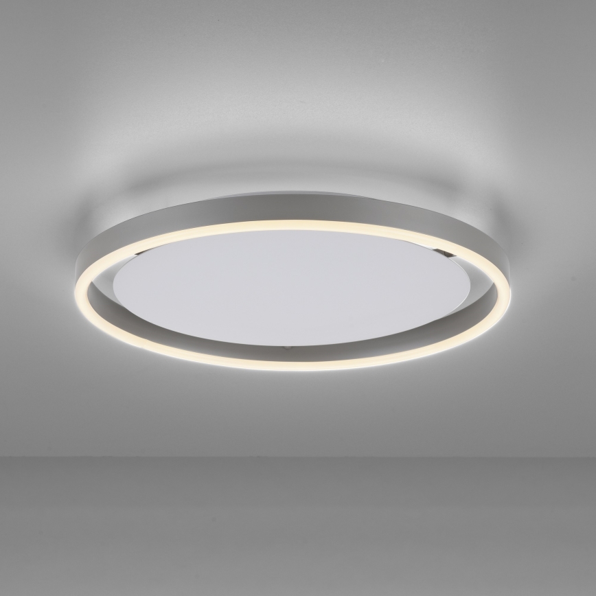 Leuchten Direkt 15391-95 - LED Dimmable ceiling light RITUS LED/20W/230V matte chrome