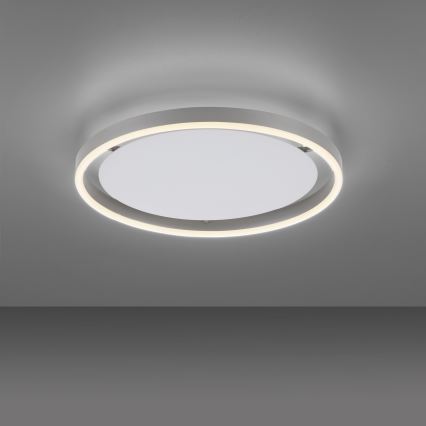 Leuchten Direkt 15391-95 - LED Dimmable ceiling light RITUS LED/20W/230V matte chrome
