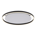 Leuchten Direkt 15392-13 - Dimmable LED ceiling light RITUS LED/28W/230V black