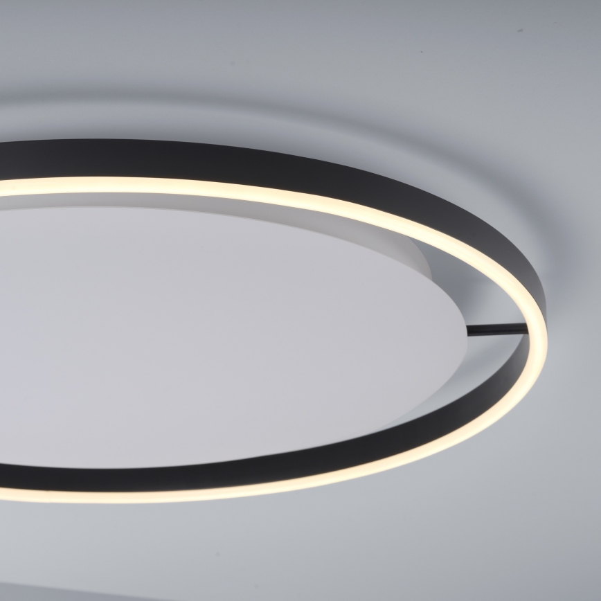 Leuchten Direkt 15392-13 - LED Dimmable ceiling light RITUS LED/30W/230V black