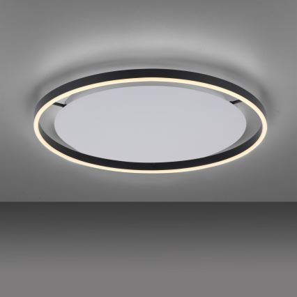 Leuchten Direkt 15392-13 - LED Dimmable ceiling light RITUS LED/30W/230V black