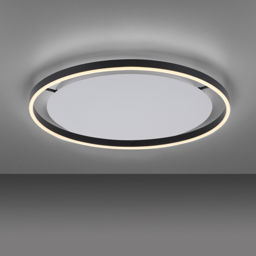 Leuchten Direkt 15392-13 - LED Dimmable ceiling light RITUS LED/30W/230V black