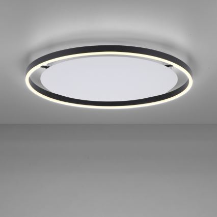 Leuchten Direkt 15392-13 - LED Dimmable ceiling light RITUS LED/30W/230V black
