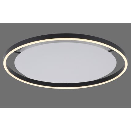 Leuchten Direkt 15392-13 - LED Dimmable ceiling light RITUS LED/30W/230V black