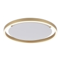 Leuchten Direkt 15392-60 - LED Dimmable ceiling light RITUS LED/30W/230V brass