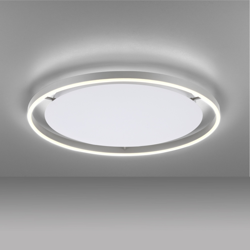 Leuchten Direkt 15392-95 - LED Dimmable ceiling light RITUS LED/30W/230V matte chrome