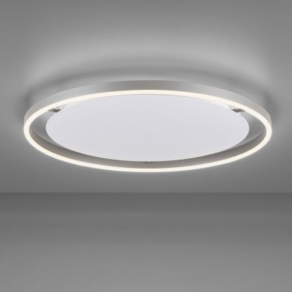 Leuchten Direkt 15392-95 - LED Dimmable ceiling light RITUS LED/30W/230V matte chrome