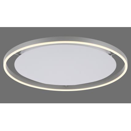 Leuchten Direkt 15392-95 - LED Dimmable ceiling light RITUS LED/30W/230V matte chrome