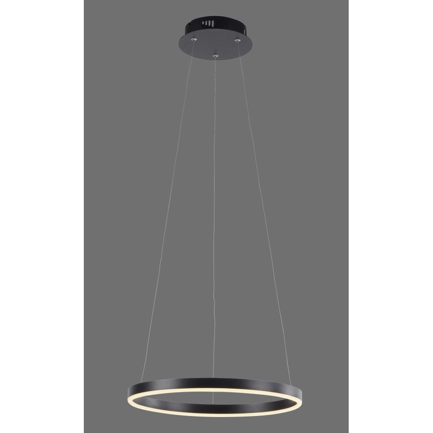 Leuchten Direkt 15393-13 - LED Dimmable chandelier on a string RITUS LED/20W/230V black
