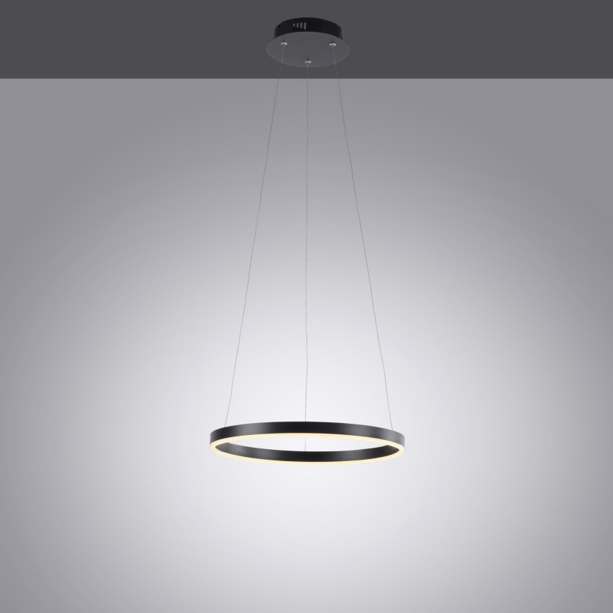 Leuchten Direkt 15393-13 - LED Dimmable chandelier on a string RITUS LED/20W/230V black