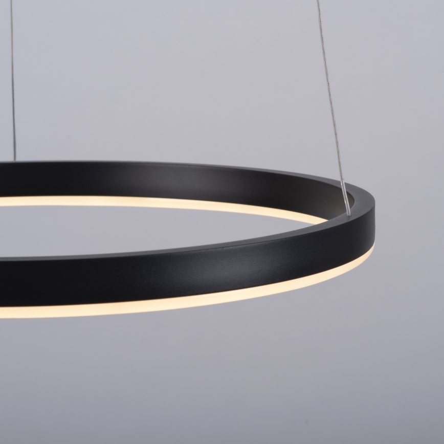 Leuchten Direkt 15393-13 - LED Dimmable chandelier on a string RITUS LED/20W/230V black