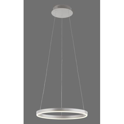 Leuchten Direkt 15393-95 - LED Dimmable chandelier on a string RITUS LED/20W/230V matte chrome
