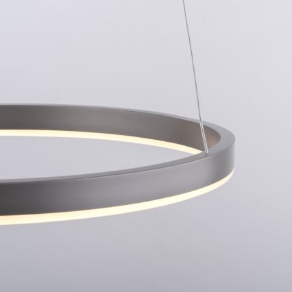 Leuchten Direkt 15393-95 - LED Dimmable chandelier on a string RITUS LED/20W/230V matte chrome
